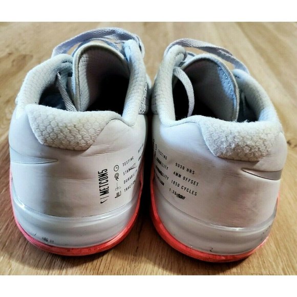 Nike Womens Metcon 5 Gray Sneakers Size 12 - Picture 4 of 7